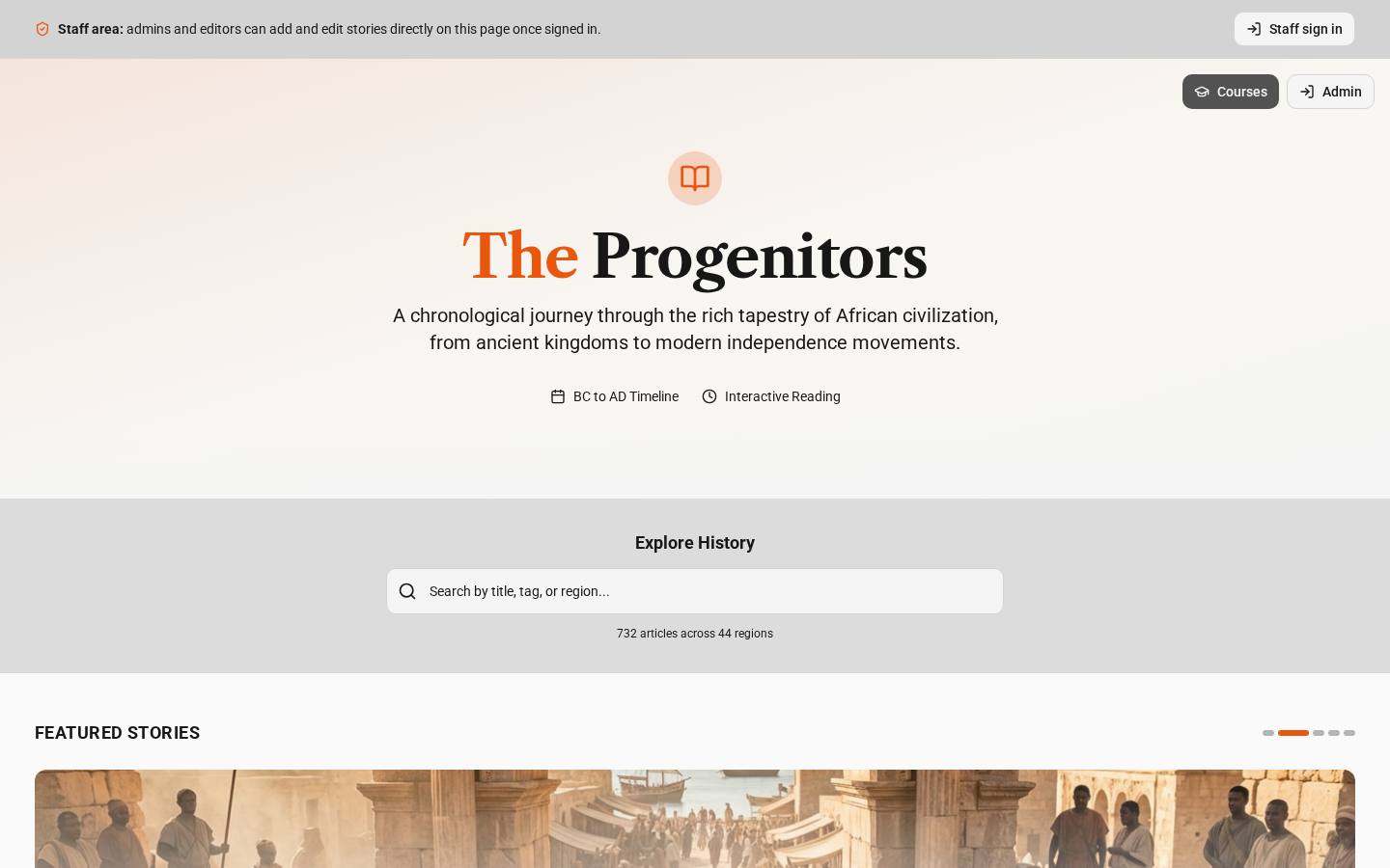 The Progenitors preview